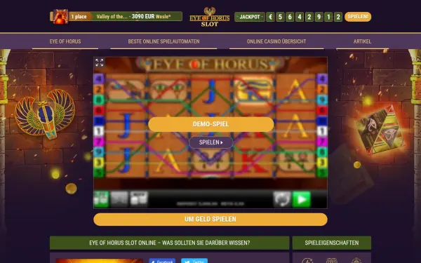 eyeofhorusslot.com