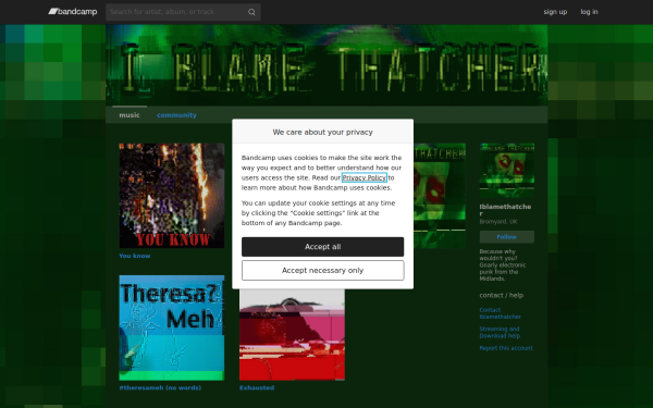 iblamethatcher.bandcamp.com