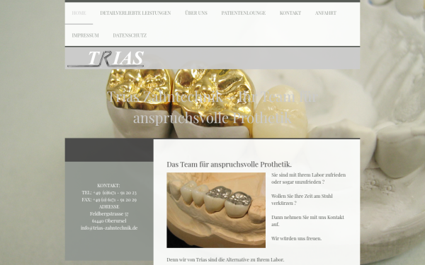 www.trias-zahntechnik.de