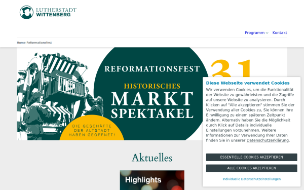 wittenberger-reformationsfest.de
