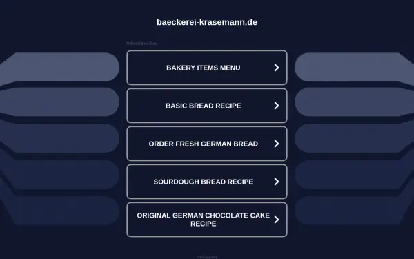 baeckerei-krasemann.de