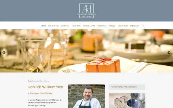 www.alexander-huellen-catering.de