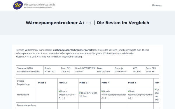waermepumpentrockner-sparsam.de
