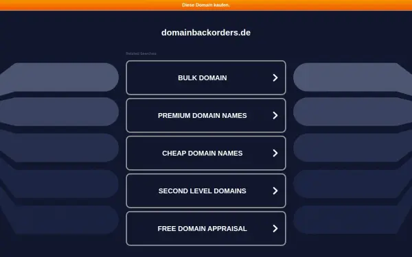 domainbackorders.de
