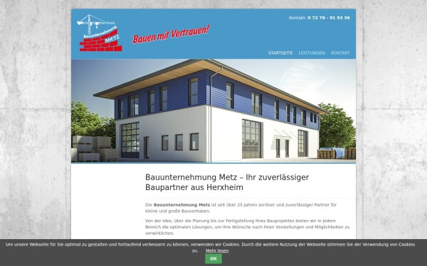 www.bauunternehmung-metz.de