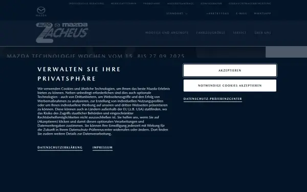 www.mazda-autohaus-zacheus-rottenburg.de