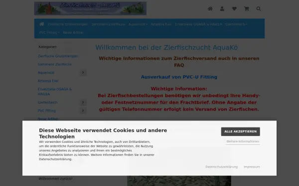 www.zierfischzucht-aquakoe.de