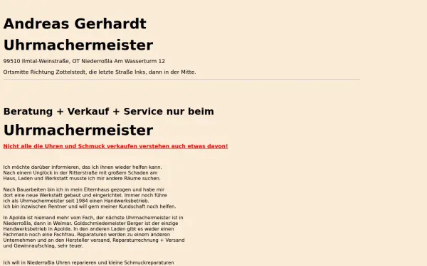 der-uhrmachermeister.de