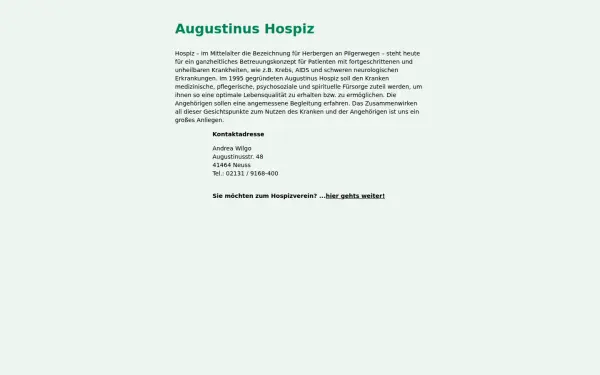 augustinus-hospiz.de