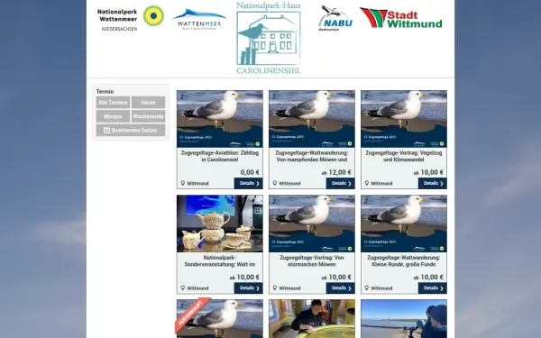 nationalparkhaus-carolinensiel.regiondo.de