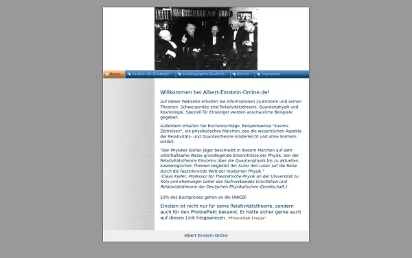 albert-einstein-online.de