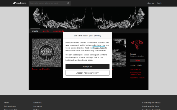 kenaz.bandcamp.com