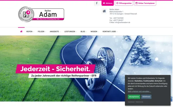 www.reifenadam.de