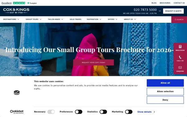 www.coxandkings.co.uk