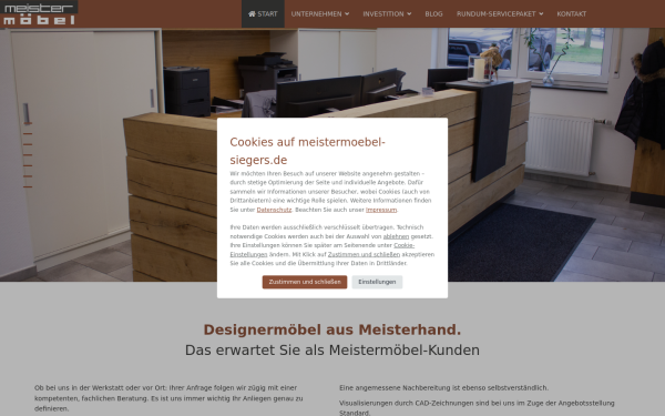 www.meistermoebel-siegers.de