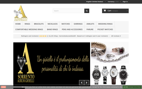 www.sorrentoaurumgioielli.it