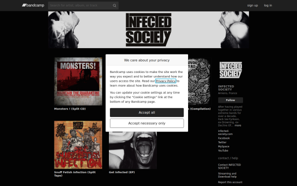 infectedsociety.bandcamp.com