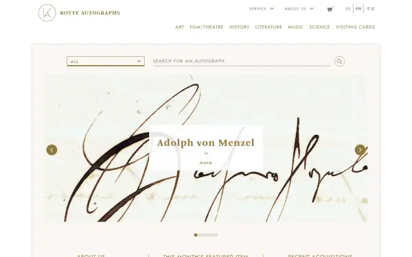 www.kotte-autographs.com