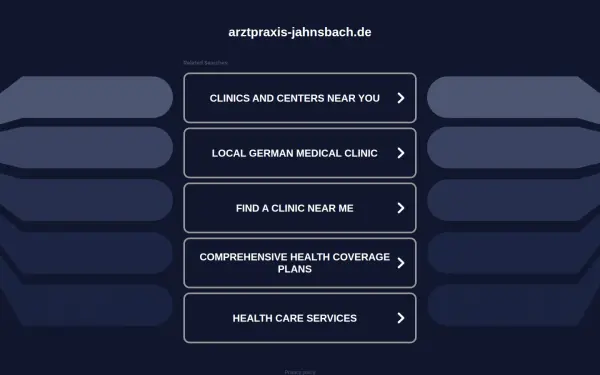 arztpraxis-jahnsbach.de