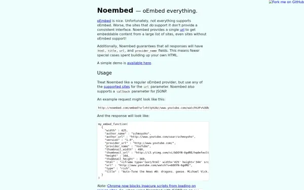 noembed.com