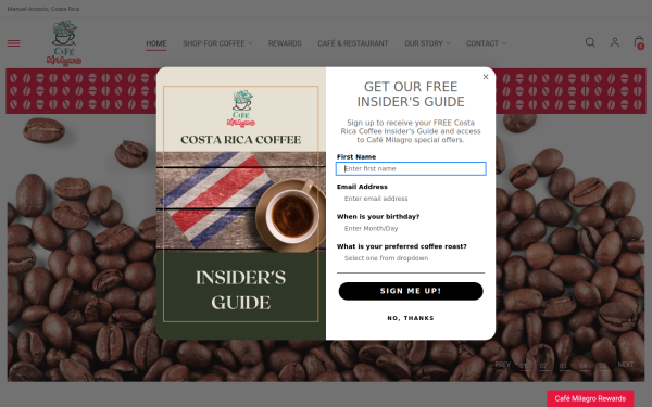 cafemilagro.com
