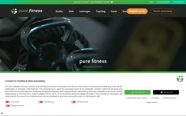 www.purefitness-clubs.de