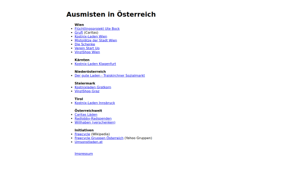 ausmisten.at