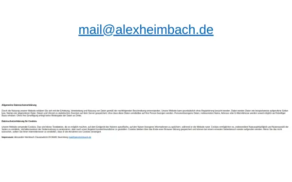 alexheimbach.de