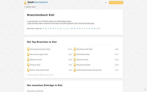 kiel.stadtbranchenbuch.com