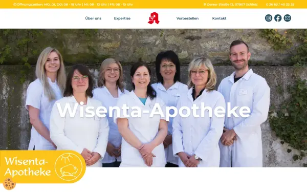 wisenta.apotheke-schleiz.de