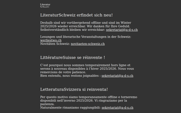 literaturschweiz.ch