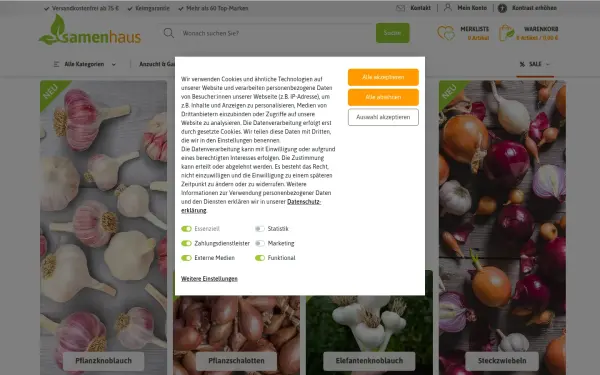 www.samenhaus.de