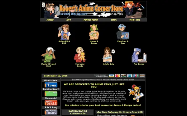 www.animecornerstore.com