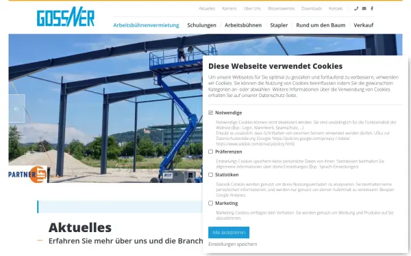 gossner-arbeitsbuehnen.de