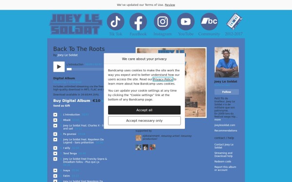 joeylesoldat.bandcamp.com