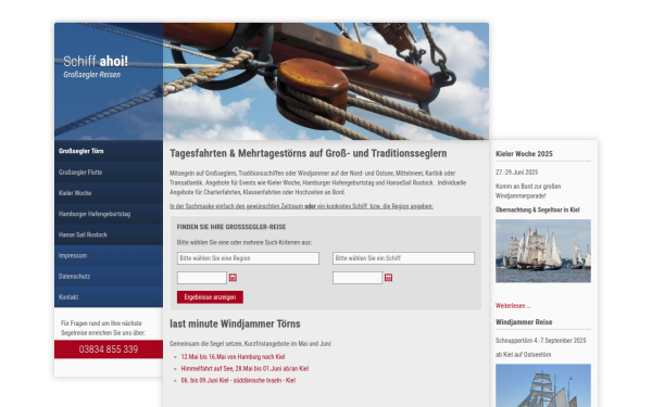 www.grosssegler-reisen.de