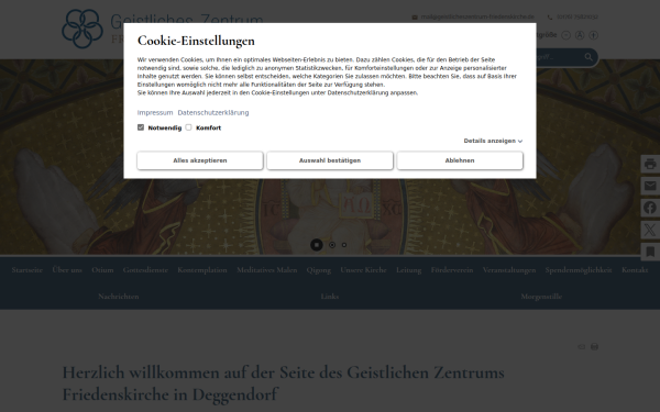 www.geistlicheszentrum-friedenskirche.de