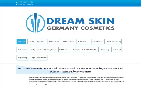 www.dreamskin-germany.de