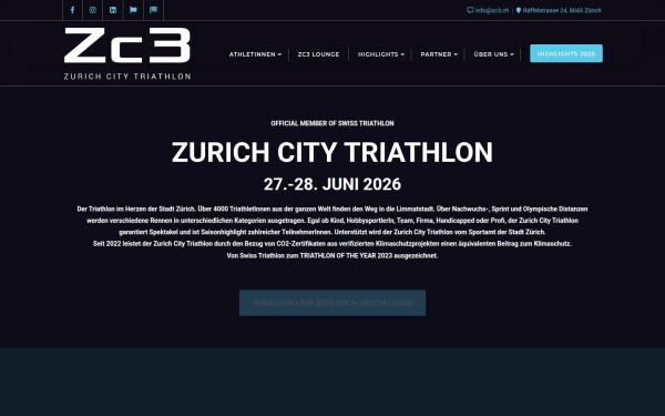 zurichcitytriathlon.ch