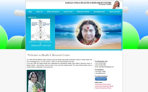 www.sahajayogahealthcentre.org