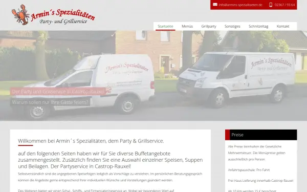 www.armins-spezialitaeten.de