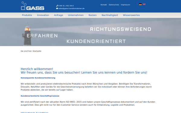 www.gass-transformatoren.de
