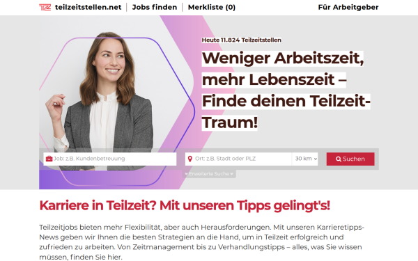 www.teilzeitstellen.net