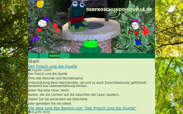 derfroschunddiequelle.de