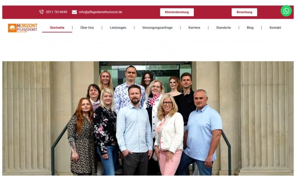 pflegediensthorizont.com