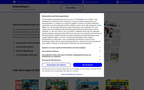 www.lesershop24.de