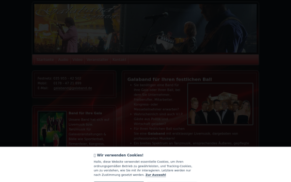 www.galaband.de