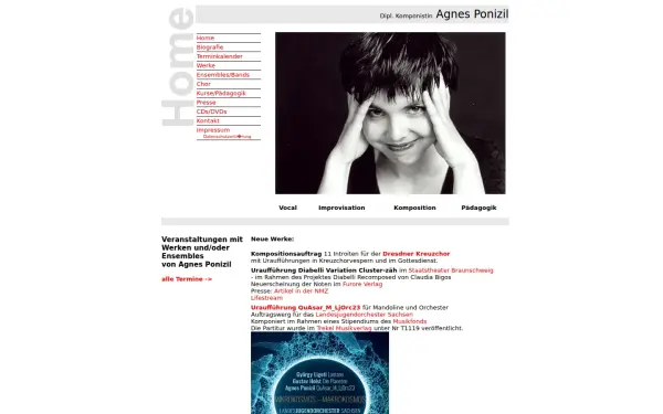 www.agnesponizil.de