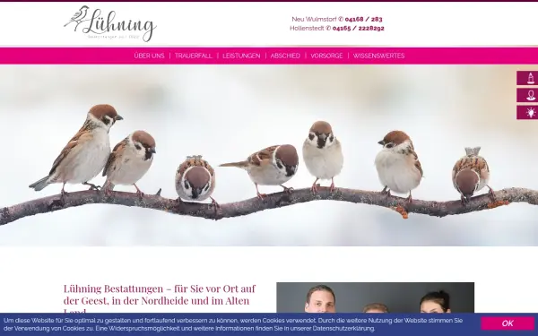 luehning-bestattungen.de