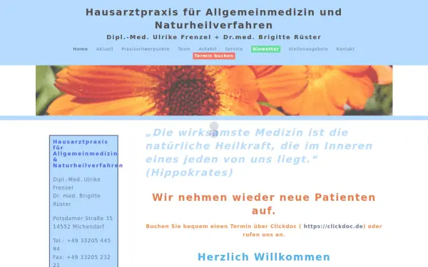www.arztpraxis-frenzel.de